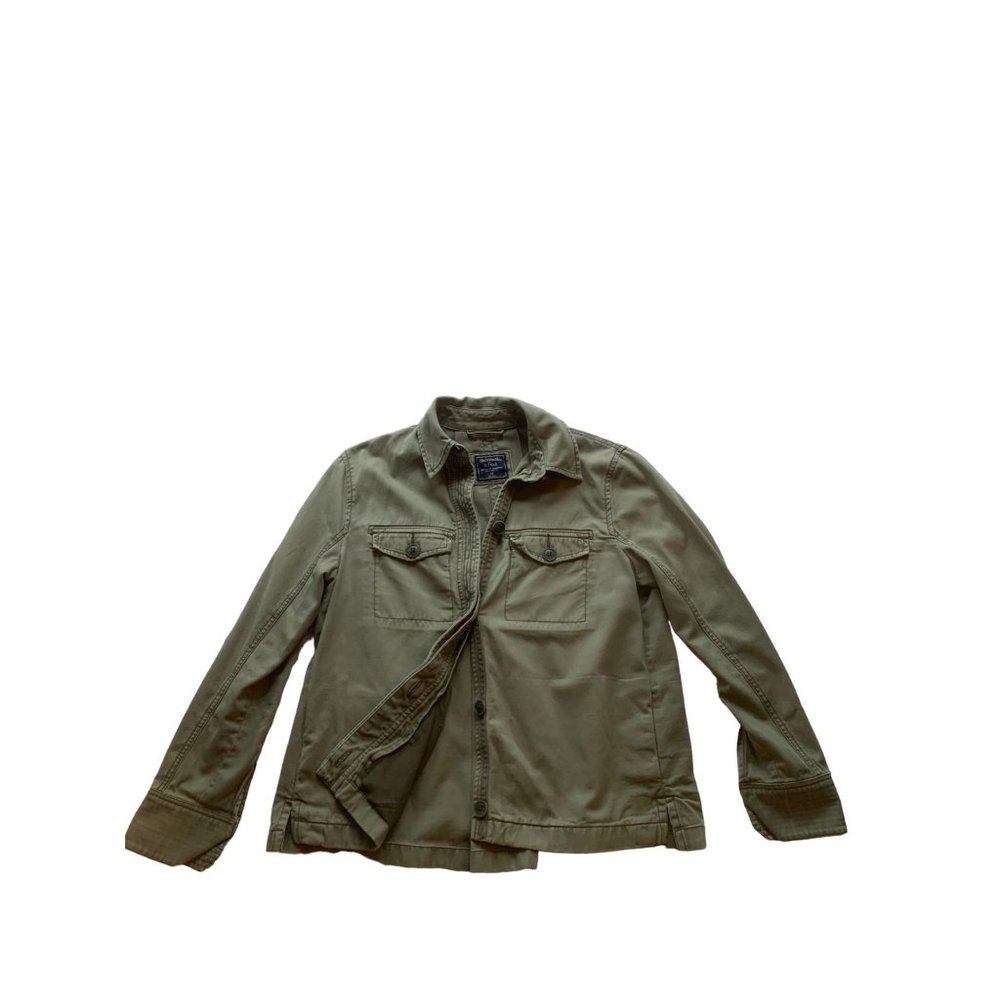 Abrocrombie and Fitch Army Green Jacket Size: XS